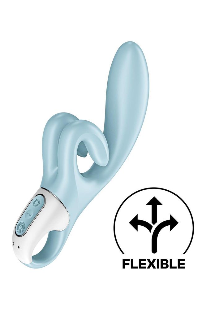 Wibrator króliczek Satisfyer Touch Me niebieski USB