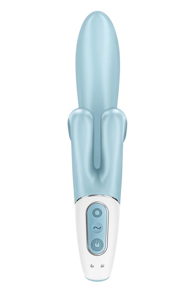 Wibrator króliczek Satisfyer Touch Me niebieski USB