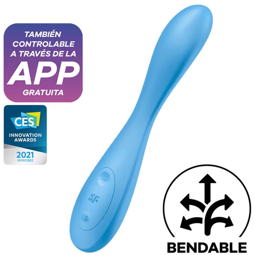 Wibrator punktu G Satisfyer Flex 4 Connect App silikonowy USB