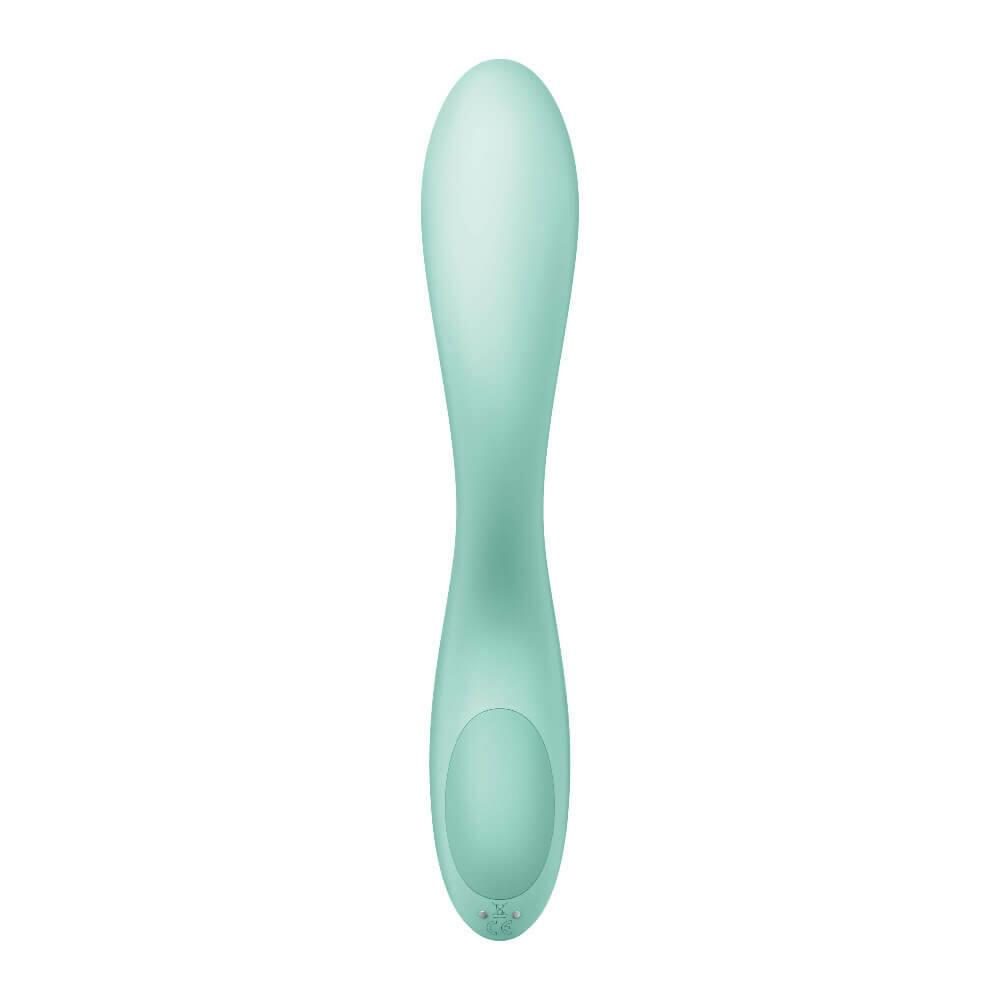 Wibrator punktu G Satisfyer Rolling Pleasure miętowy 22 cm USB