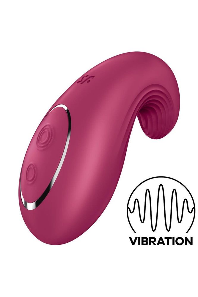 Stymulator łechtaczki Satisfyer Dipping Delight berry USB