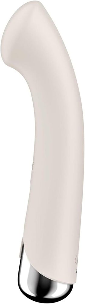 Wibrator punktu G obrotowy Satisfyer Spinning G-Spot 1 beżowy USB