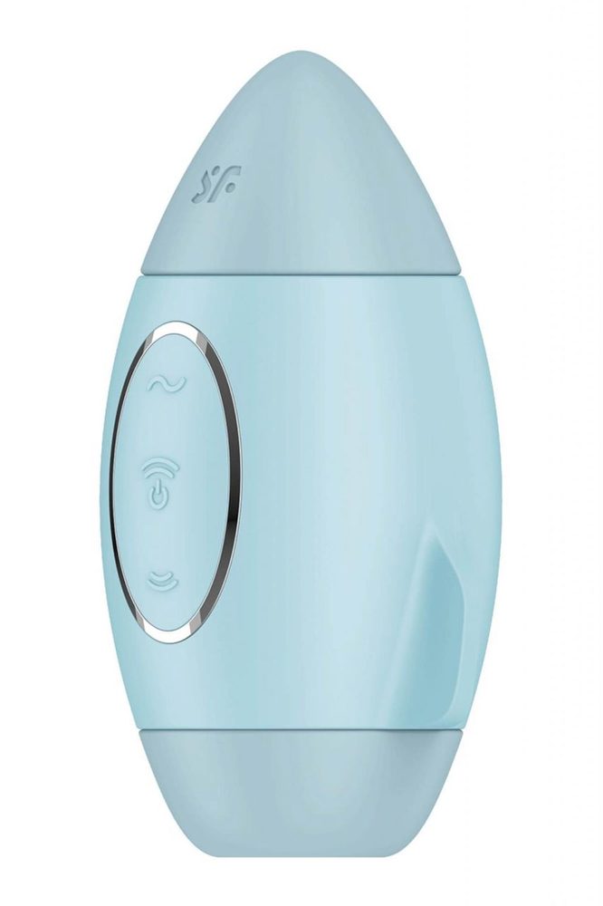 Wibrator z falami ciśnienia Satisfyer Mission Control niebieski