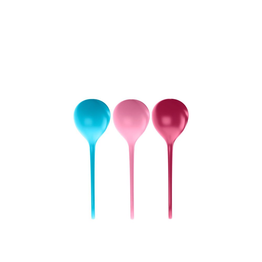 Zestaw kulek Satisfyer Balls C03 niebieska różowa czerwona