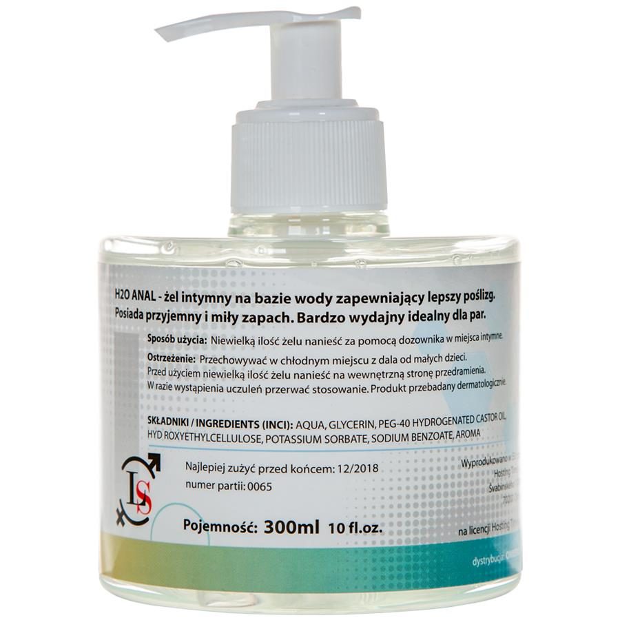Żel analny wodny H2O LoveStim 300ml