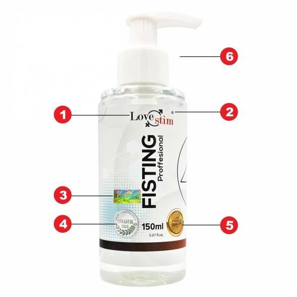 Gęsty żel fistingowy LoveStim 150 ml