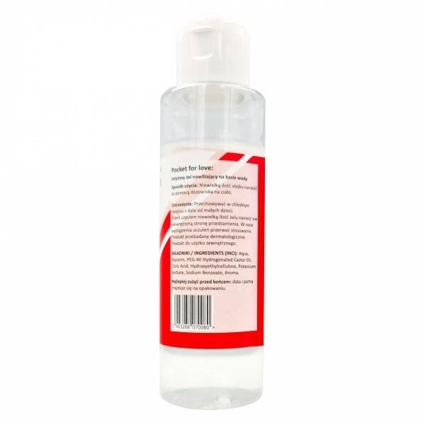 Żel kieszonkowy intymny na bazie wody Pocket for Love LoveStim 100ml