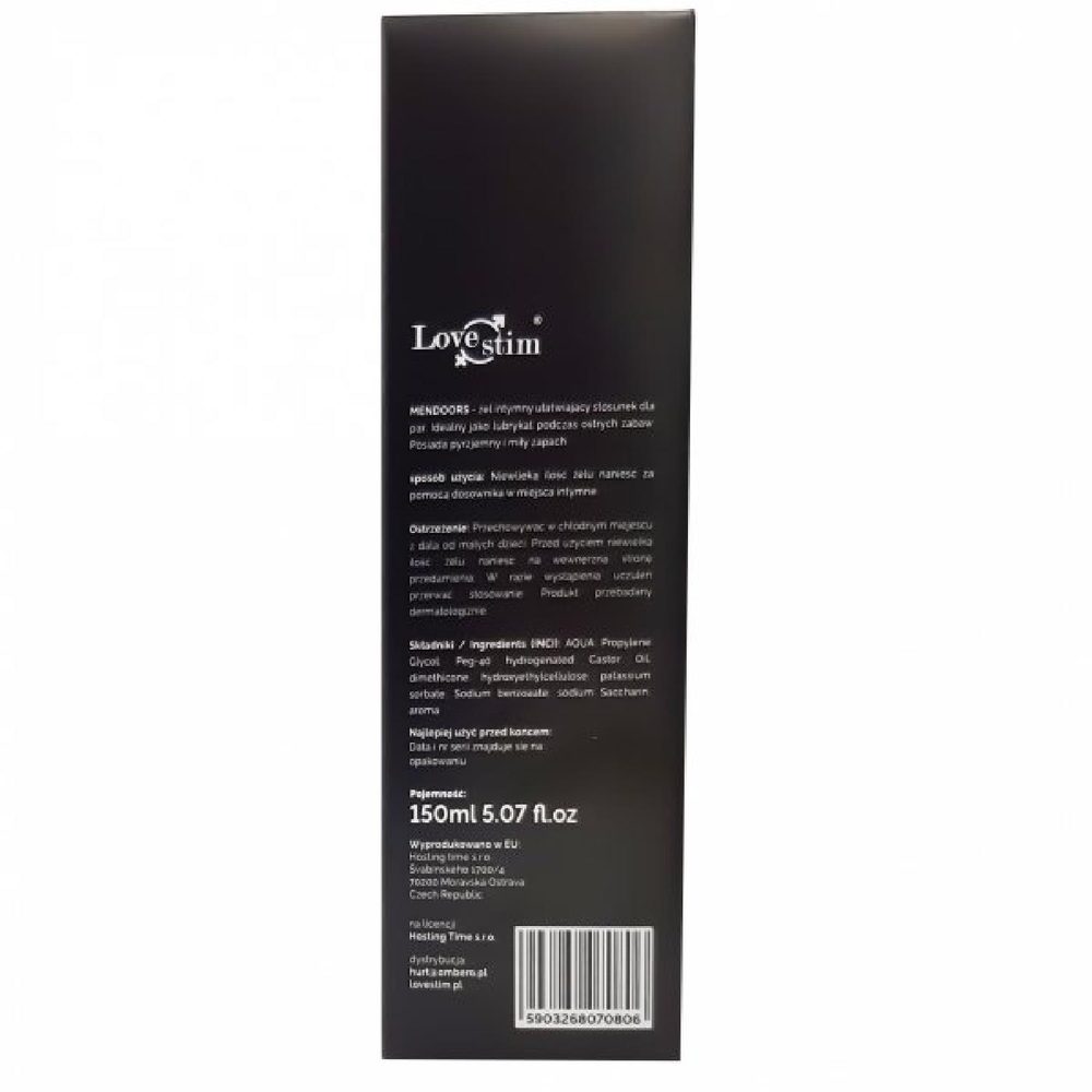 Żel analny dla mężczyzn LoveStim Men Door 150 ml