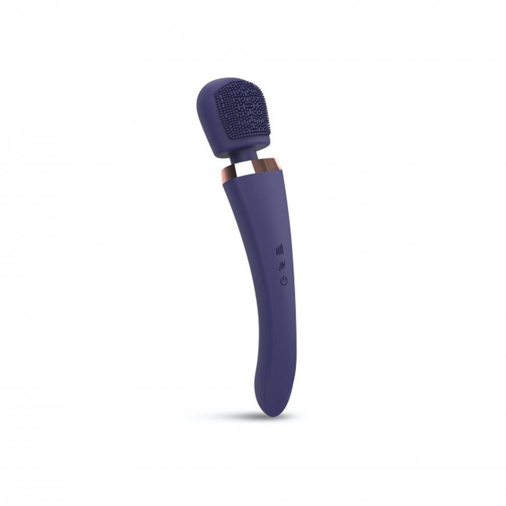 Masażer różdżkowy Brush Crush Love to Love indygo USB 25 cm