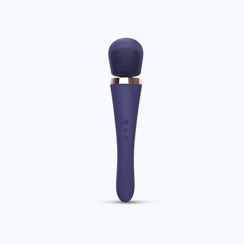 Masażer różdżkowy Brush Crush Love to Love indygo USB 25 cm