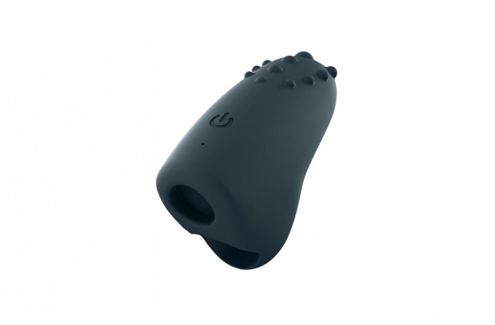 Wibrator na palec Dorcel Magic Finger szary silikon 5 cm akumulator
