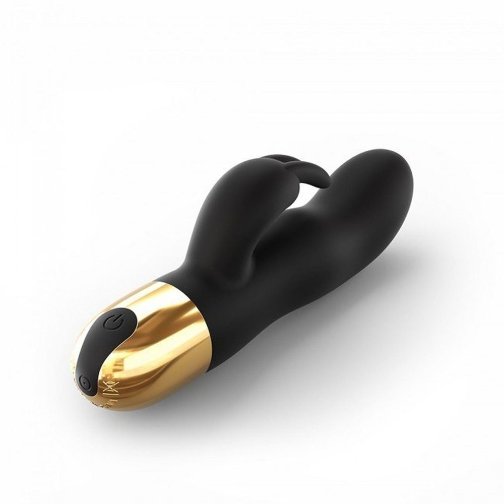 Wibrator króliczek Dorcel Rabbit Expert G czarnozłoty 19cm USB wodoodporny