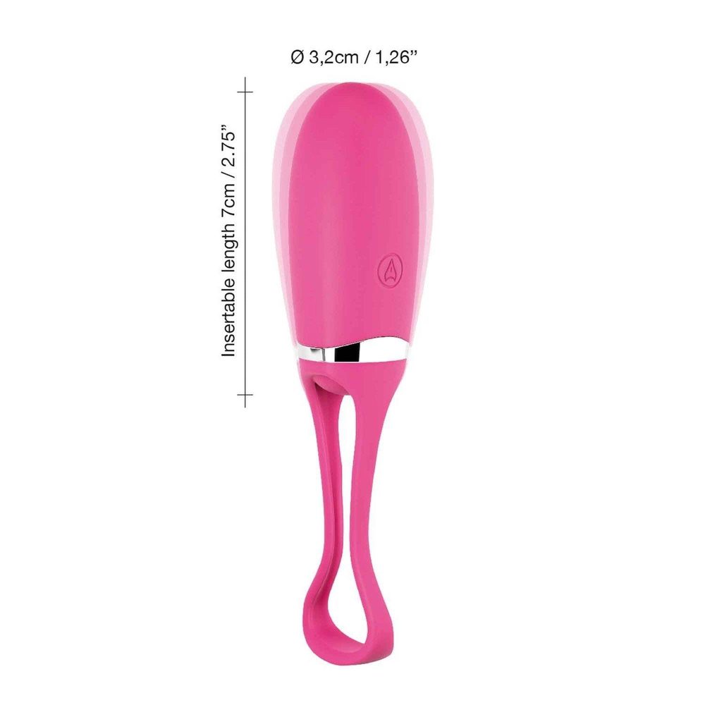 Jajeczko wibrujące Secret Delight magenta Dorcel USB 12,5 cm