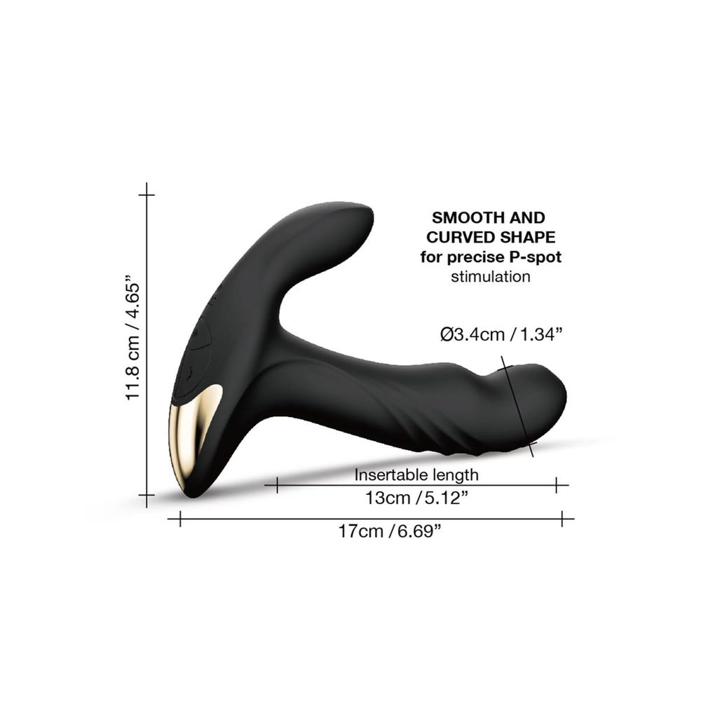 Masażer prostaty Dorcel Multi P Joy z pilotem silikonowy USB