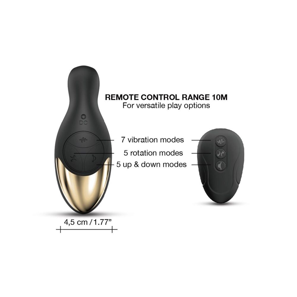 Masażer prostaty Dorcel Multi P Joy z pilotem silikonowy USB