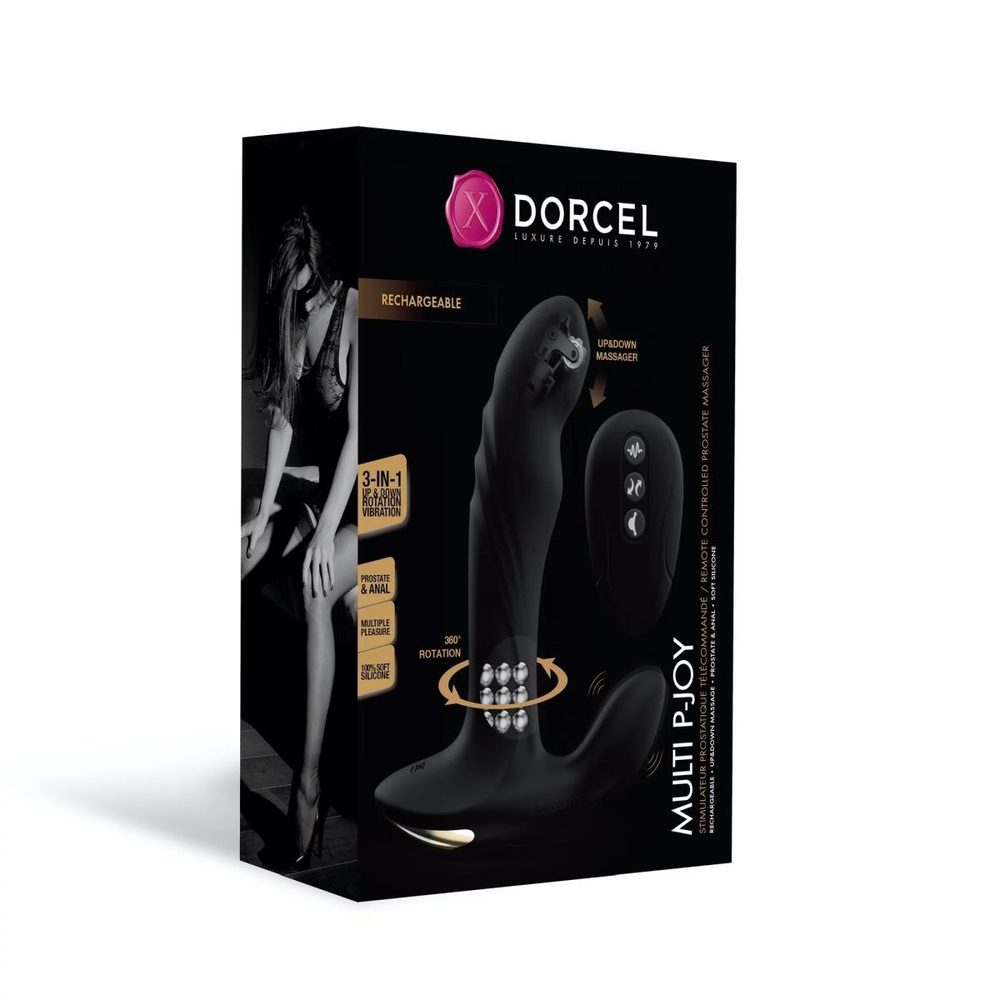 Masażer prostaty Dorcel Multi P Joy z pilotem silikonowy USB
