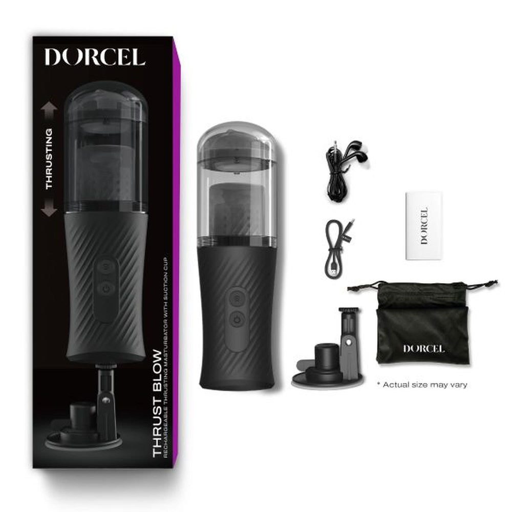 Automatyczny masturbator Thrust Blow Dorcel z przyssawką 15 cm USB