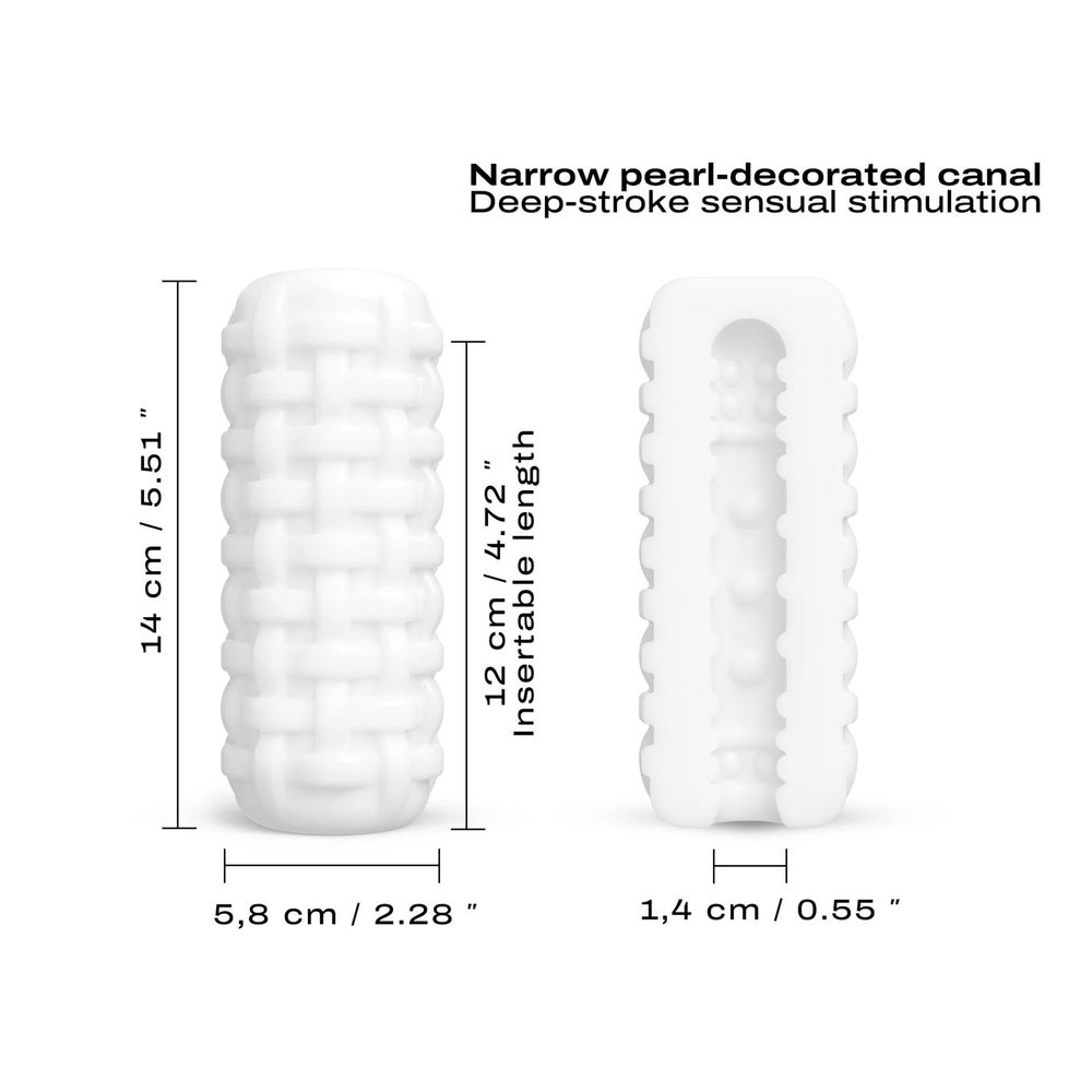Masturbator ciasny z perełkami Dorcel Cup