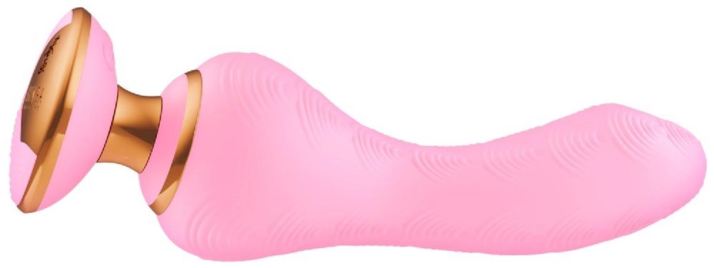 Wibrator punktu G Shunga Sanya silikonowy różowy USB 18,5 cm