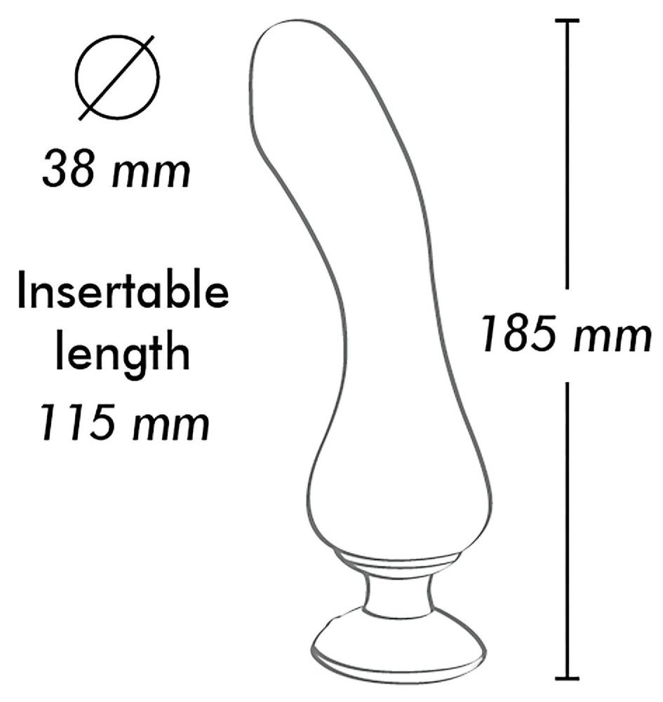 Wibrator punktu G Shunga Sanya silikonowy czarny USB 18 cm