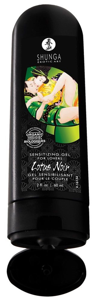 Żel chłodzący stymulujący Shunga Lotus Noir 60ml