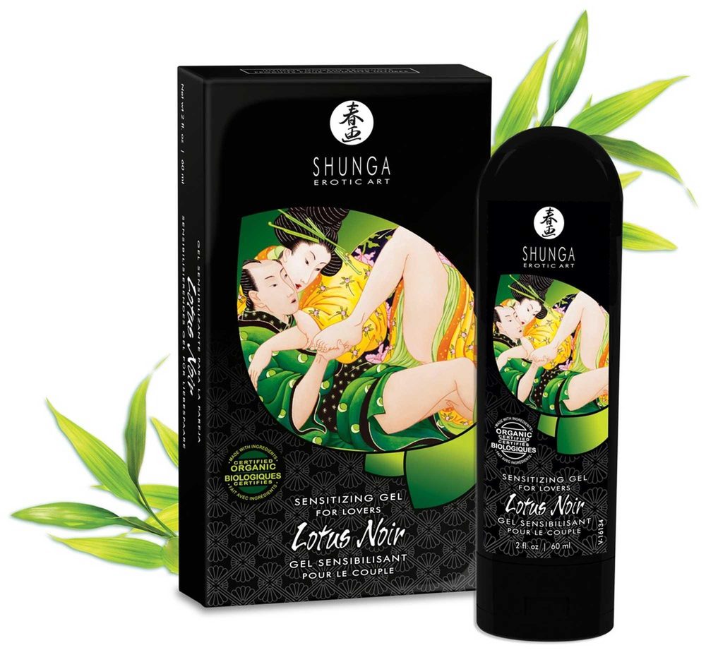 Żel chłodzący stymulujący Shunga Lotus Noir 60ml