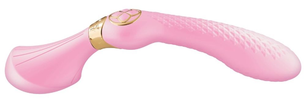 Masażer intymny Shunga Zoa silikonowy różowy 27 cm USB