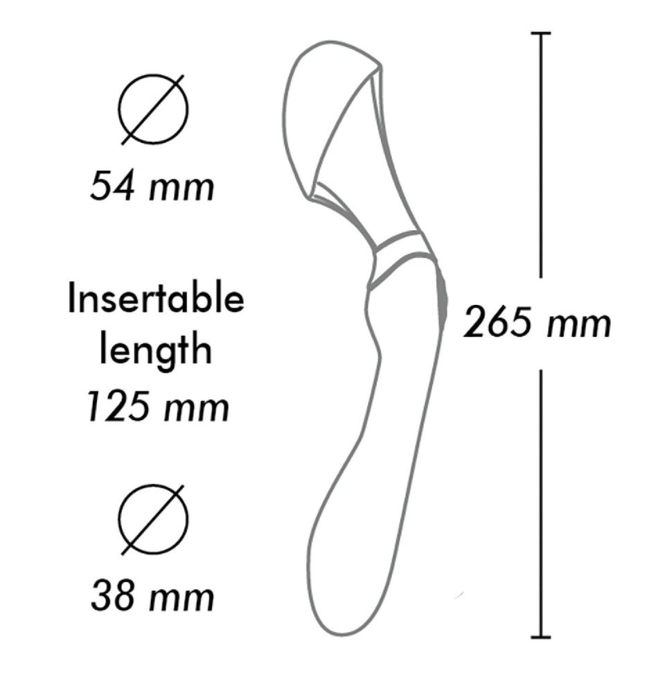 Masażer intymny Shunga Zoa silikonowy różowy 27 cm USB
