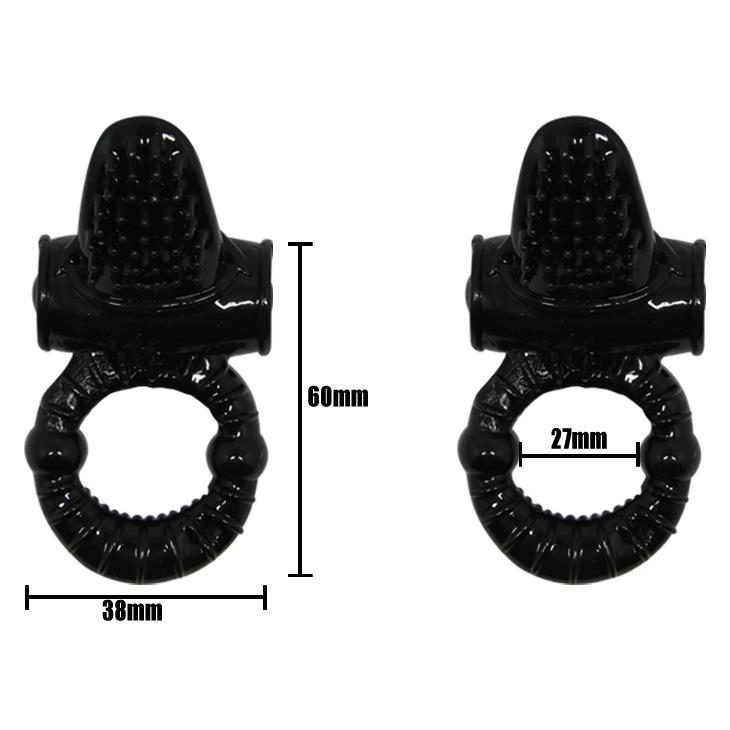 Pierścień wibrujący z językiem Baile Tongue 10 cm