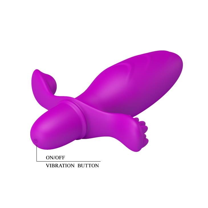 Wibrujący korek analny Pretty Love Fitch silikonowy 11 cm 10 funkcji