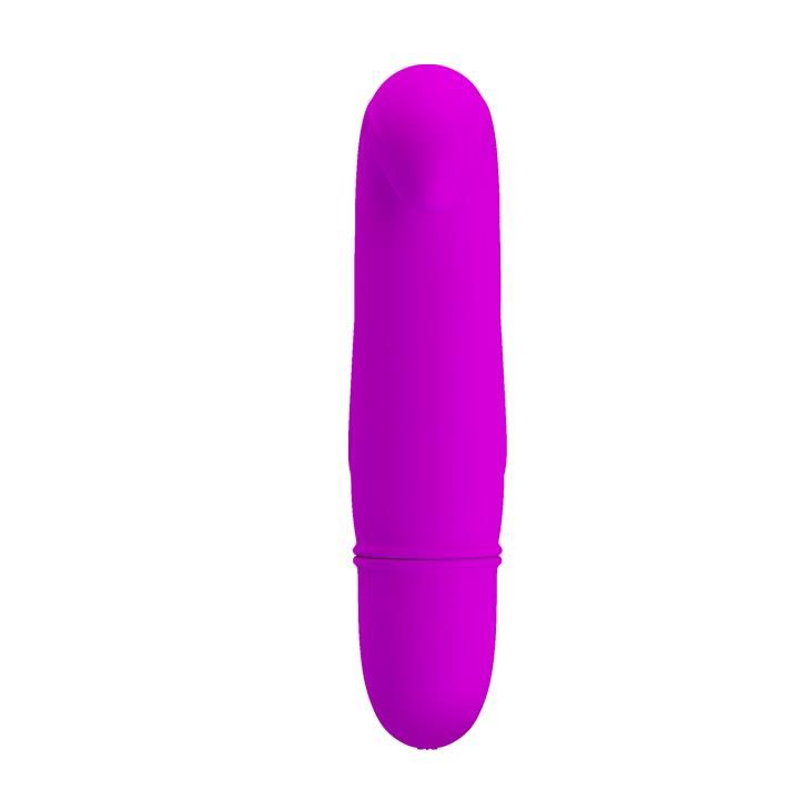 Mini wibrator punktu G Pretty Love Dana silikonowy fioletowy 10 trybów