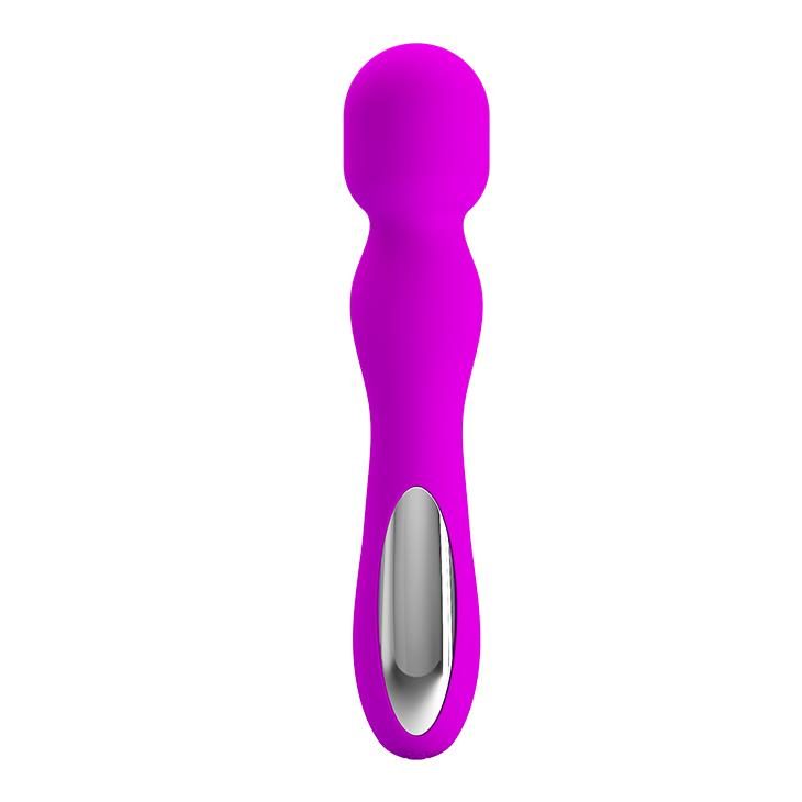 Masażer wibracyjny silikonowy Pretty Love Paul fioletowy USB 30 trybów
