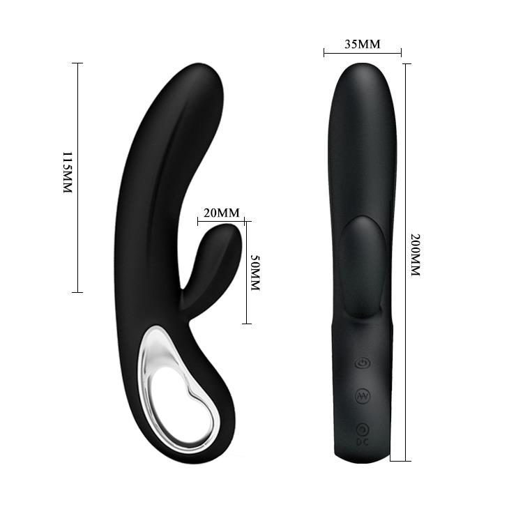 Wibrator punktu G Pretty Love Elmer fioletowy USB 12 trybów