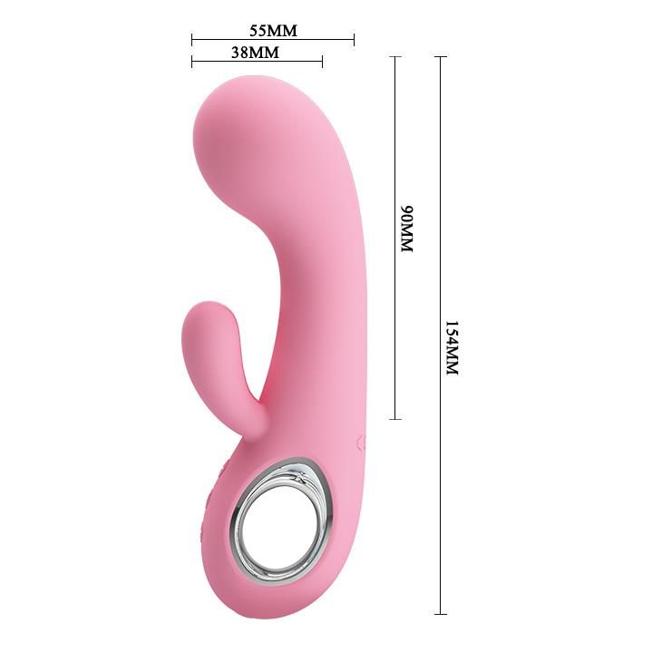 Wibrator króliczek Pretty Love Chris silikonowy USB 15 cm 7 trybów