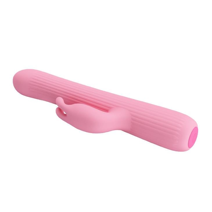 Wibrator punktu G 4 rotacje 4 wibracje Pretty Love Julian różowy USB