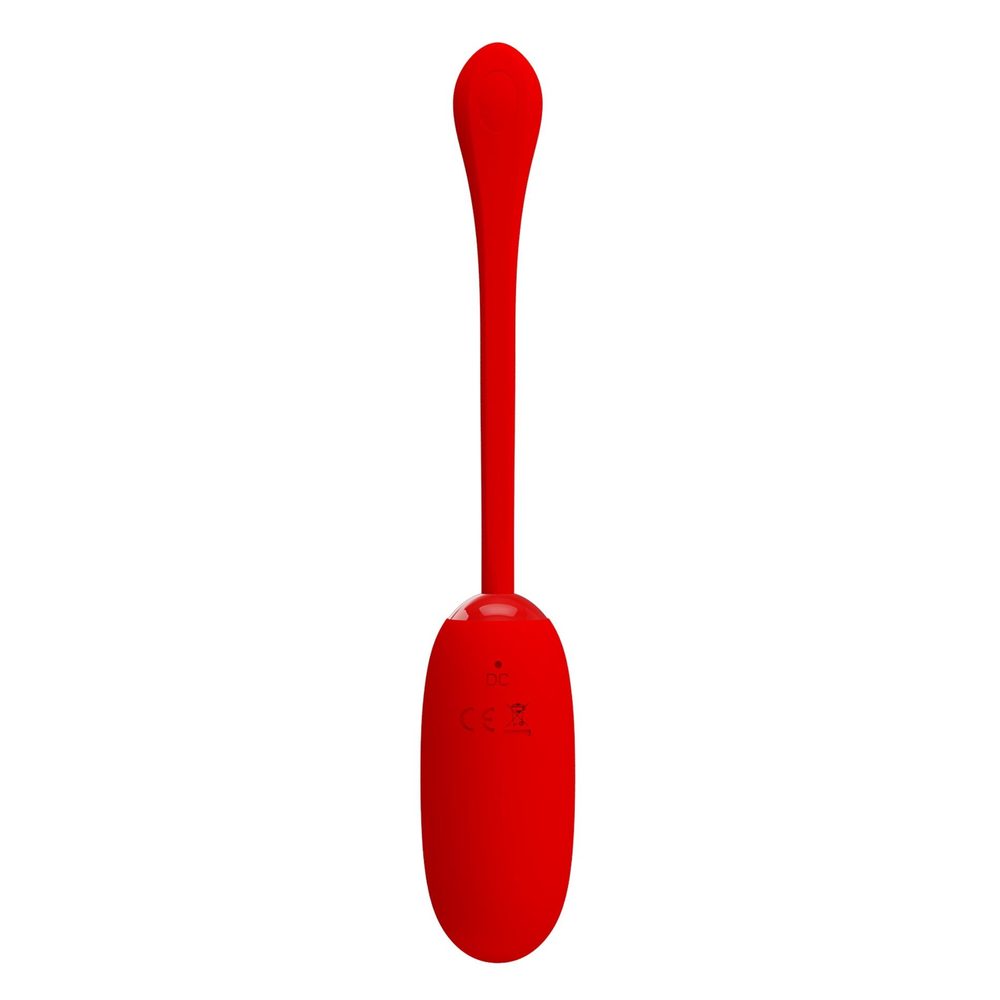 Jajko wibrujące bezprzewodowe Pretty Love Julius Egg czerwone 12 funkcji