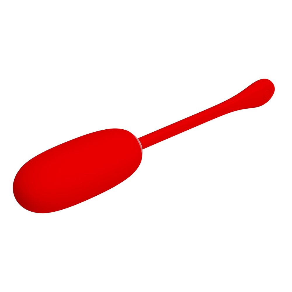 Jajko wibrujące bezprzewodowe Pretty Love Julius Egg czerwone 12 funkcji