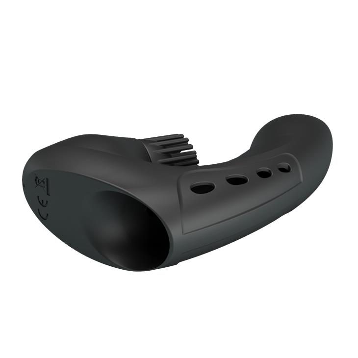 Nakładka wibrująca na palec Pretty Love silikonowa 3 wibracje 3 obroty USB