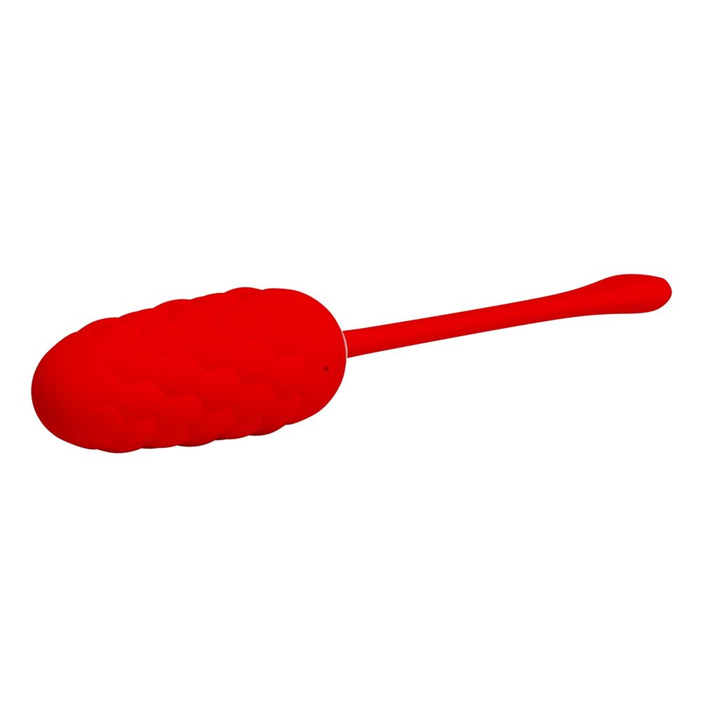 Jajko wibrujące silikonowe Pretty Love Marina Egg czerwone 12 funkcji