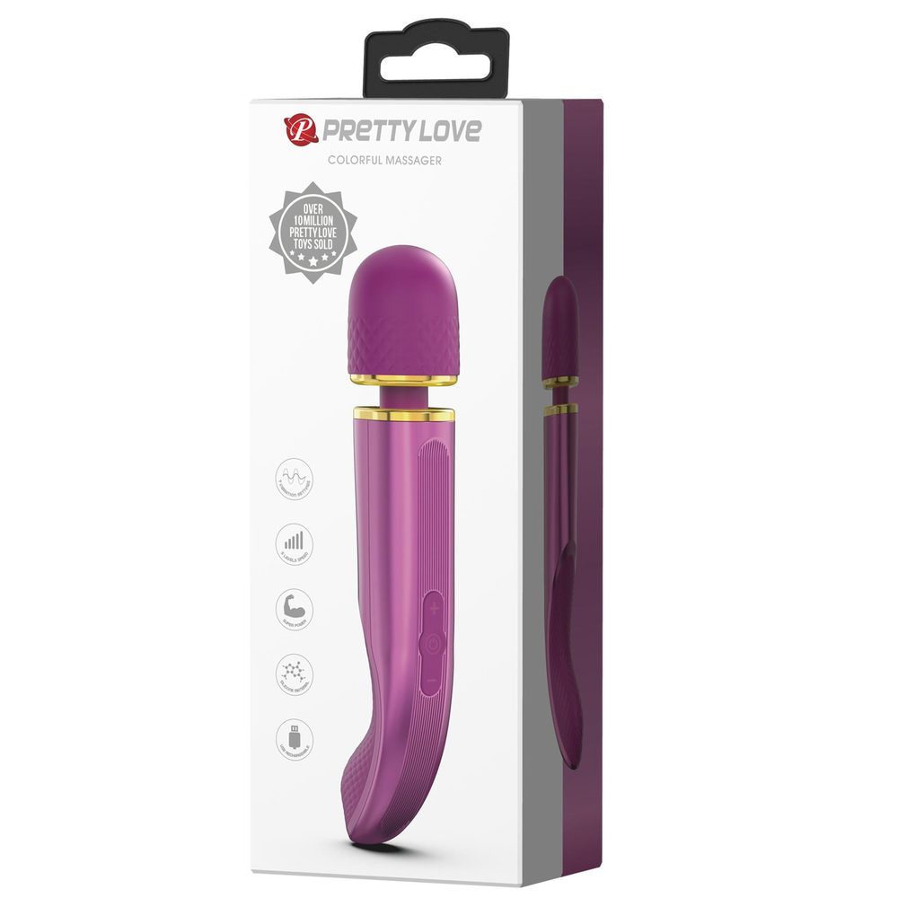 Kolorowy masażer wibracyjny Pretty Love 7 funkcji 5 prędkości