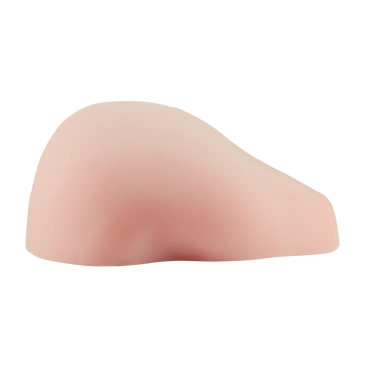 Dwukanałowy masturbator Baile cielisty wibrujący obrotowy