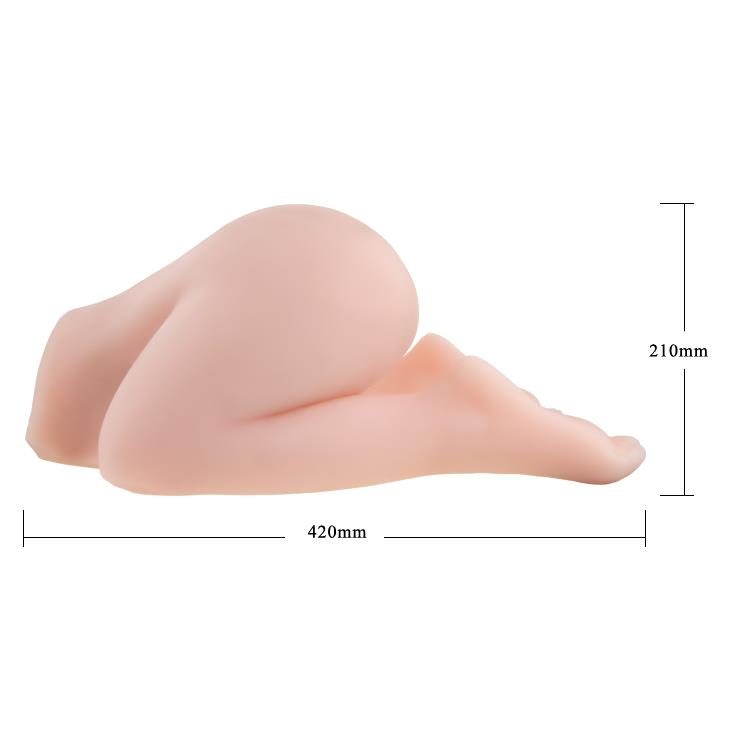 Realistyczny masturbator z wibracją Baile Passion Lady 80 cm