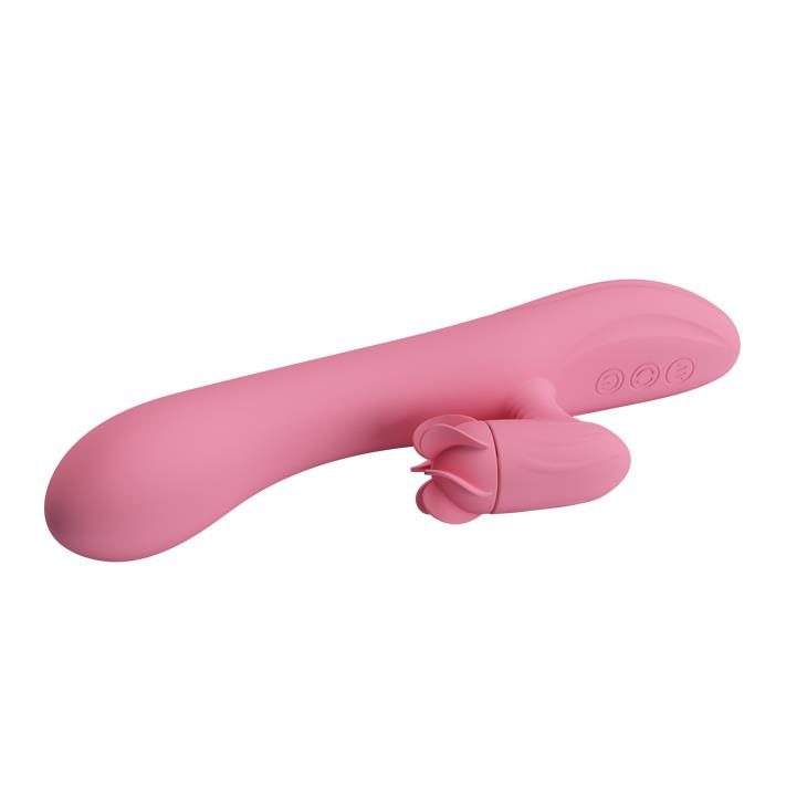 Wibrator króliczek obrotowy Pretty Love Gina 4 obroty 7 wibracji USB 20,5 c