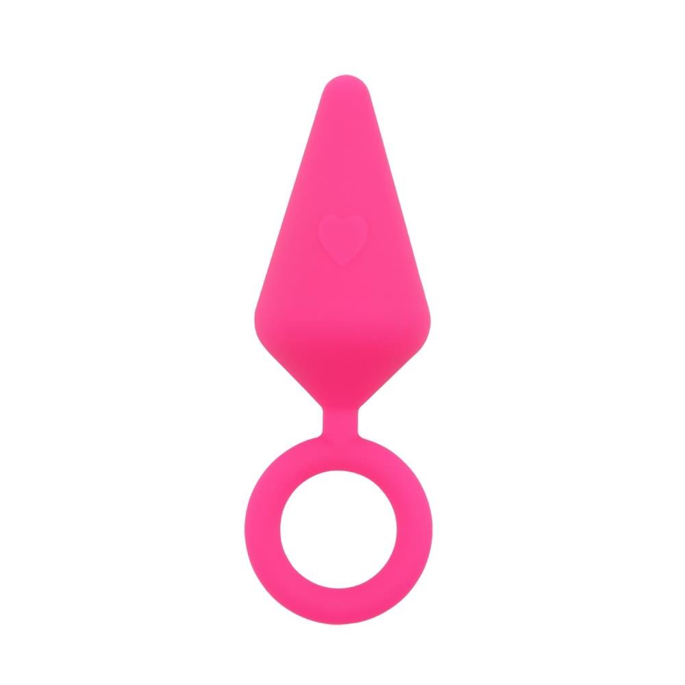 Korek analny silikonowy Sweet Breeze Candy Plug L różowy