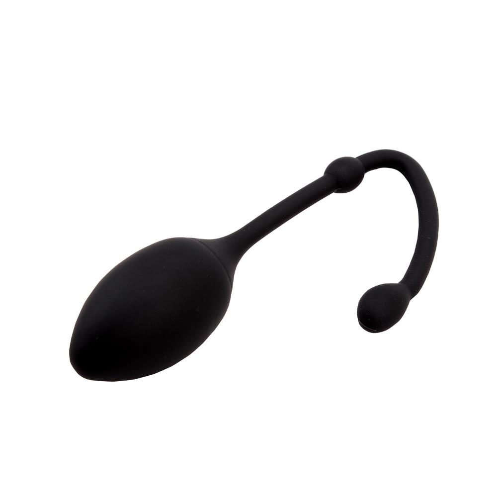 Kulka waginalna silikonowa Black Mont Velvet Kiss iOrgasm czarna 5 cm