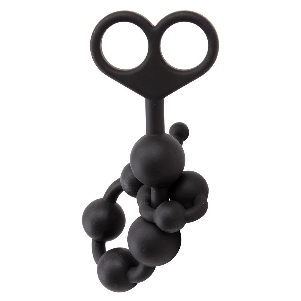 Koraliki analne silikonowe Black Mont 30 cm