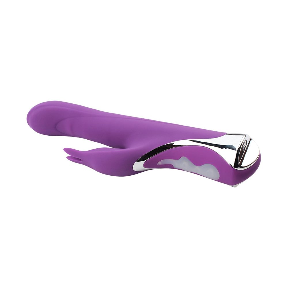 Wibrator króliczek rotujący Missile Rabbit Intimate Melody fioletowy 24 cm