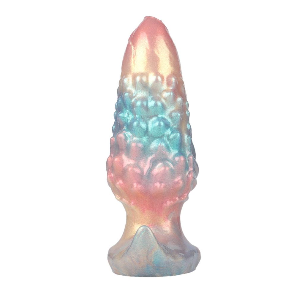 Korek analny silikonowy pompowany Power Ebon Leviathan 18 cm