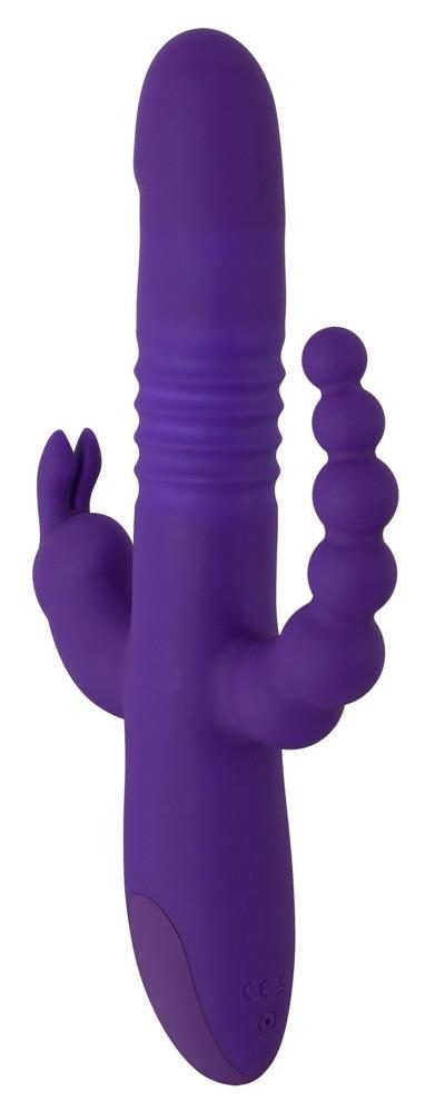 Wibrator króliczek Sweet Smile Triple Thrusting USB
