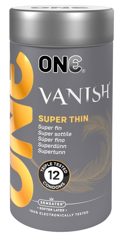 Prezerwatywy ONE Vanish Hyperthin 12 sztuk